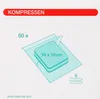 NOBA kompresy z gazy jałowe 8-warstwowe 50 x 2 szt. 10 x 10 Podgląd zdjęcia produktu 9