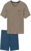 Schiesser heren pyjama, korte mouwen, V-hals - Pyjama set Productafbeelding-voorbeeld 18