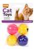Karlie Katzenspielzeug Pingpong Spielbälle für Katzen 4 cm Produktbild-Vorschau 3