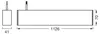 Osram LED Deckenleuchte Office Line Cuboid Suspended Produktbild-Vorschau 6