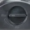 A close-up view of a black dial with markings for 'Max' and 'Min'. Produktbild-Vorschau