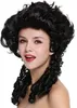 WIG ME UP Perücke Barock Spirallocken Toupiert Schwarz Produktbild-Vorschau 3