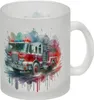 Feuerwehrauto Glas Tasse Produktbild-Vorschau 1