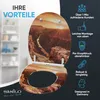 WC sedátko SANILO® s pomalým sklápěním a rychloupínáním Náhled obrázku produktu 3