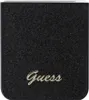 A close-up shot of a black phone case with the 'Guess' logo in gold. Náhled obrázku produktu