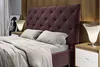KAWOLA Bett ANNY Polsterbett Velvet purple 200x200cm Produktbild-Vorschau 2