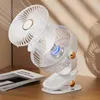Mini wiatraczek na biurko wentylator mały wiatrak LED USB Podgląd zdjęcia produktu 16