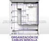 Diagram showing the cable management system of a computer case. Produktbild-Vorschau