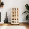 vidaXL Stojan na palivové dřevo s kolečky 40x49x110 cm Náhled obrázku produktu 2