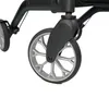 Rollator MAMBO schwarz, doppelt faltbar, große Rückenlehne, Produktbild-Vorschau 6