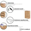 Collage of product features and details for a furniture item. Náhľad obrázku produktu