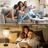 Stmívatelná noční lampička Led Grey, moderní malá stolní Náhled obrázku produktu 4
