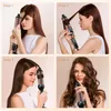 UKLISS Lockenbürste & Lockenstab, Schwarz/Gold, 65W, Dual Produktbild-Vorschau 4