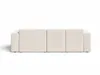 A cream-colored sectional sofa viewed from the back, set against a white background. Produktbild-Vorschau