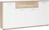 Sideboard >Jacklin< in Wildeiche - 160x85x35cm Voir les images du produit 1