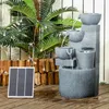 Outsunny Gartenbrunnen, Springbrunnen, Solar Wasserbrunnen Produktbild-Vorschau 2