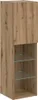 vidaXL TV-Schrank mit LED-Leuchten Artisan-Eiche Produktbild-Vorschau 3