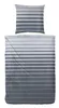 Hahn Flanell Bettwäsche 135x200 cm + 80x80 cm Grau Produktbild-Vorschau 1