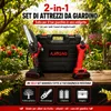 2 in 1 Forbici da potatura a batteria e mini motosega 21V Anteprima dell’immagine prodotto 7