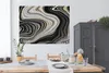 MuchoWow® Poster Achatstein - Marmor - Gold - Edelsteine Produktbild-Vorschau 3