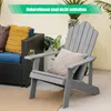 COSTWAY Sedia Adirondack con portabicchieri, sedia da Anteprima dell’immagine prodotto 2