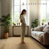 carpetfine Tapis de Jute Nele Beige 120x120 cm | Tapis Voir les images du produit 7