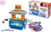 Autowaschanlage + farbwechselndes Plastikauto mit Zubehör Produktbild-Vorschau 1