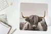 MuchoWow® Mauspad Mousepad Schottischer Highlander - Gold - Produktbild-Vorschau 5