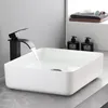 Cecipa MAX Wasserfall-Design Waschtischarmatur Bad, Schwarz Produktbild-Vorschau 6
