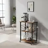 Relaxdays 4052025848231, 3 pół., Naturalne drewno, Biały, Podgląd zdjęcia produktu 2