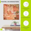 ARTland Poster Garten Größe: 100x100 cm Produktbild-Vorschau 2