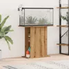 Supporto per acquario artigianale in rovere 36x75x72,5 cm Anteprima dell’immagine prodotto 2