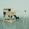 OutdoorToys Spielturm Nils aus Holz in Grün Dunkelgrün, mit Produktbild-Vorschau 4