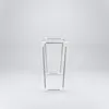 A product shot of a narrow bathtub drying rack against a plain background. Produktbild-Vorschau
