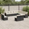The Living Store 13-tlg. Garten-Sofagarnitur mit Kissen Produktbild-Vorschau 2