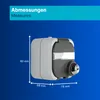 REV AquaTop presa di corrente con serratura e chiave per Anteprima dell’immagine prodotto 6