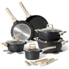 Just Perfecto JL-27: Schwarzes Küchenset, 15-teilig Produktbild-Vorschau 1