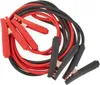 A coiled set of red and black jumper cables with alligator clips. Náhled obrázku produktu