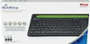 MediaRange Tastatur Wireless 78 Tasten Touchpad DE schwarz Produktbild-Vorschau 8