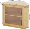 Box na chlieb, 2-úrovňový dizajn, štýlová bambusová Náhľad obrázku produktu 2