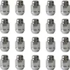 20x matice kola M12x1,25 kuželový límec uzavřený 60° chrom Náhled obrázku produktu 1
