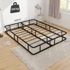 COSTWAY Metalowa rama łóżka, rama łóżka platformowego z Podgląd zdjęcia produktu 3