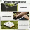 Outsunny Hochbeet L-förmig Blumenhochbeet Produktbild-Vorschau 6