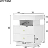 okwish Nachttisch-2er Sideboard mit Produktbild-Vorschau 9
