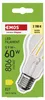 LED Lampe Filament A60 / E27 / 5,9 W (60 W) / 806 lm / Warmweiß Produktbild-Vorschau
