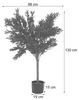 Künstlicher Olivenbaum MCW-Q88, Dekopflanze Kunstbaum Produktbild-Vorschau 9