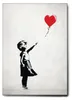 Giallobus - Bimba palloncino cuore rosso - Banksy - 70L x Anteprima dell’immagine prodotto 1