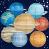 8 Stück Planeten-Papierlaternen für Kinder, Sonnensystem, Produktbild-Vorschau 2