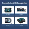 2 Stück Für Akku, Ersatzakku für Akku Makita BL1850 BL1850B Produktbild-Vorschau 3