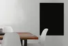 MuchoWow® - Leinwandbilder - Schwarz - Einfarbig, Wandbild, Produktbild-Vorschau 4
